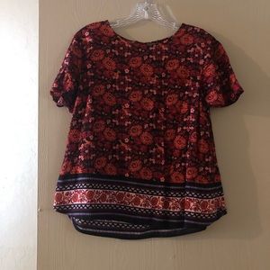 Old Navy Floral Shirt - small